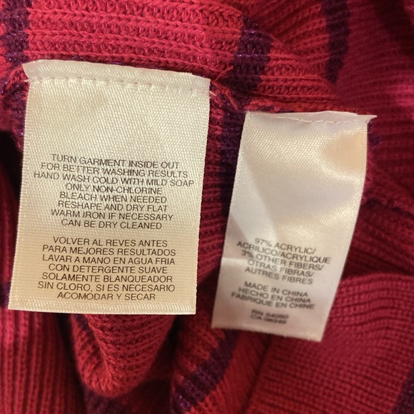JONES NEW YORK | Size L | rose sweater - Picture 8 of 8